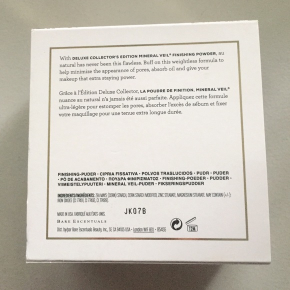 NIB bareMinerals DELUXE VEIL Finishing Powder 24g - Picture 3 of 4